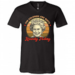 The Colonies Are Quite Rowdy Today T-Shirt, Black, V-Neck T-Shirt
