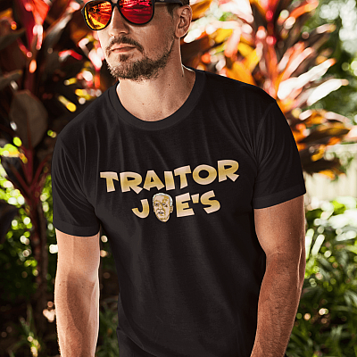 Alternative view of Traitor Joe's T-Shirt - Traitor President Joe Biden T-Shirt