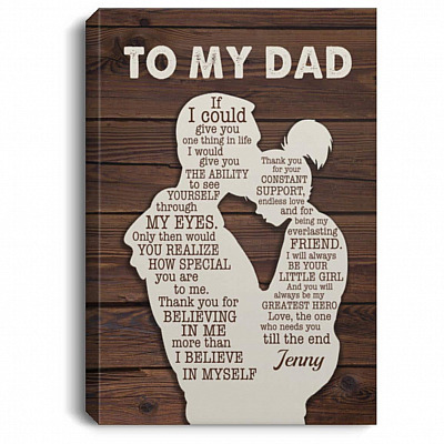 0.75'' Framed Canvas