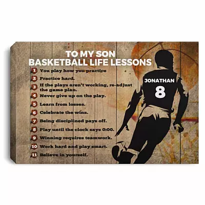 0.75'' Framed Canvas