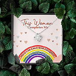LGBT Lesbian This Woman Completes Me Love Knot Pendant Necklace - Gift For Lesbian LGBT Lesbian This Woman Completes Me Love Knot Pendant Necklace - Gift For Lesbian