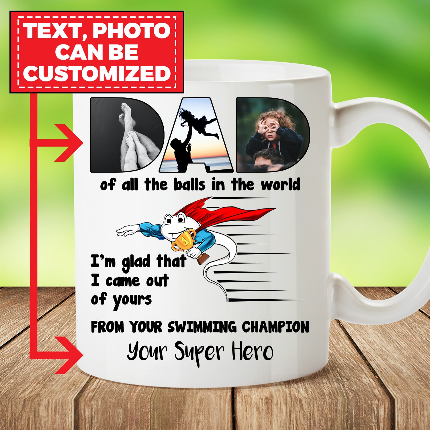 3KT. Dad Of All The Balls In The World mk3