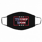 Trump Supporter Gift Mask, Black, Cloth Face Cover – Medium/Large