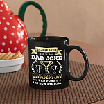 Fathers Day Gifts Funny Undefeated Dad Joke Champion Ceramic Coffee Mug - Beer Stein - Water Bottle