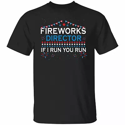 Fireworks Director Shirt, Black, Unisex T-Shirt