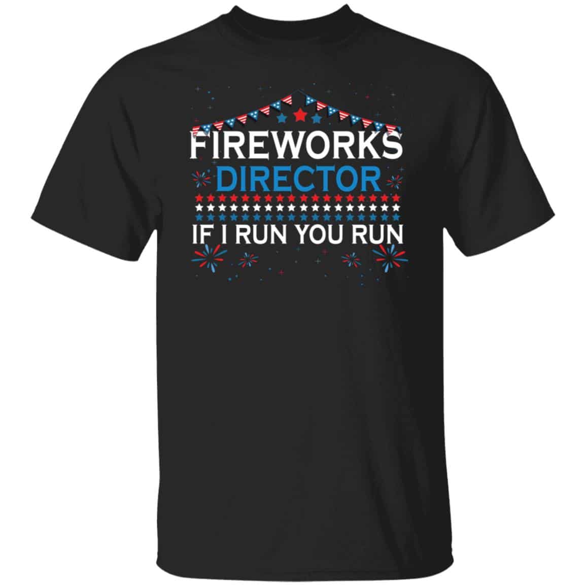 Fireworks Director Shirt, Black, Unisex T-Shirt