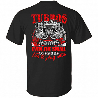Turbos Shirt, Black, Unisex T-Shirt