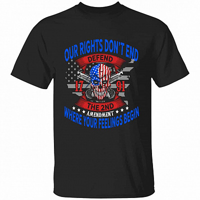 Second Amendment T-Shirts, Black, Unisex T-Shirt