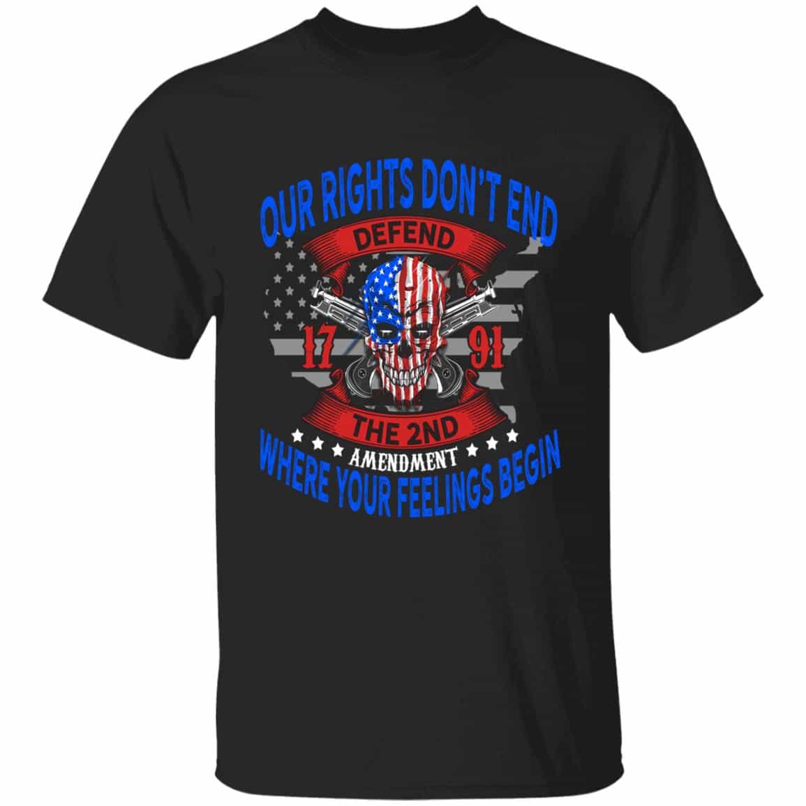 Second Amendment T-Shirts, Black, Unisex T-Shirt
