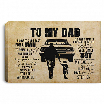 0.75'' Framed Canvas