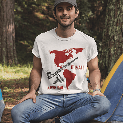 Alternative view of It Is All Native Land Shirt - The Original Founding Fathers Native American T-Shirt - Native American Shirt