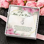To The Mother Of The Groom You Held Him First Alluring Beauty Pendant Necklace - Mother In Law Necklace