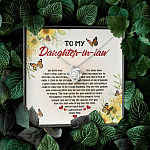 To My Daughter In Law We Both Love The Same Man Love Knot Necklace - Wedding Gifts From Mother In Law To My Daughter In Law We Both Love The Same Man Love Knot Necklace - Wedding Gifts From Mother In Law