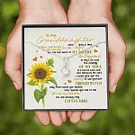 To My Granddaughter You Are The Best Of My Heart Alluring Beauty Pendant Necklace - Granddaughter Gifts