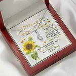 To My Granddaughter You Are The Best Of My Heart Alluring Beauty Pendant Necklace - Granddaughter Gifts