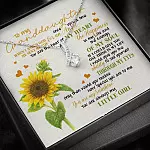 To My Granddaughter You Are The Best Of My Heart Alluring Beauty Pendant Necklace - Granddaughter Gifts