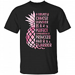 Breast Cancer Shirt, Black, Unisex T-Shirt