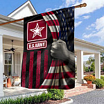 6. US Army Flag(5) House Flag Mockup 3