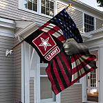 6. US Army Flag(5) House Flag Mockup 6