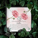 In Loving Memory Mother Love Knot Pendant Necklace - Gift For Loss Of Mother