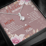 Personalized To Mother On Your Retirement Alluring Beauty Necklace - Luxury Gift Necklace For Mom