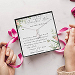 To My Beautiful Mom Now Mother Of The Bride Alluring Beauty Necklace - Mom Wedding Gifts From Daughter