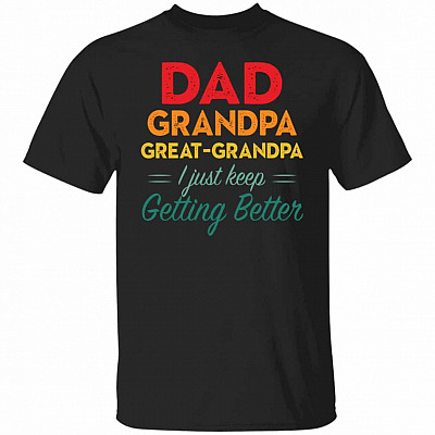 Keep Getting Better t, Black, Unisex T-Shirt