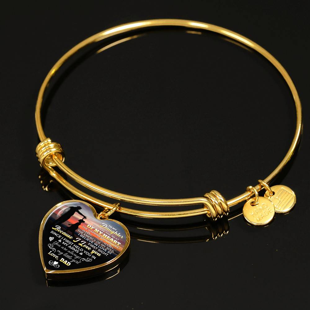 To My Daughter You Are The Beat Of My Heart Heart Pendant Necklace - Necklace Gift For Daughter