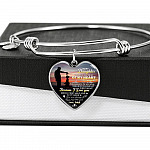 To My Daughter You Are The Beat Of My Heart Heart Pendant Necklace - Necklace Gift For Daughter