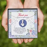 Thank You You Are So Appreciated Alluring Beauty Pendant Necklace - Thank You Nurse Teacher Appreciation Gift