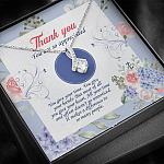 Thank You You Are So Appreciated Alluring Beauty Pendant Necklace - Thank You Nurse Teacher Appreciation Gift