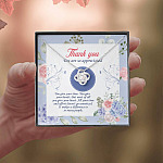 Thank You You Are So Appreciated Love Knot Necklace - Thank You Nurse Gifts - Teacher Appreciation Gifts