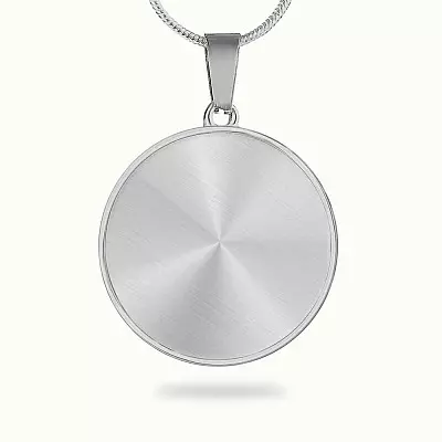 Circle Luxury Necklace (Silver)