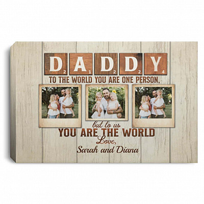 0.75'' Framed Canvas