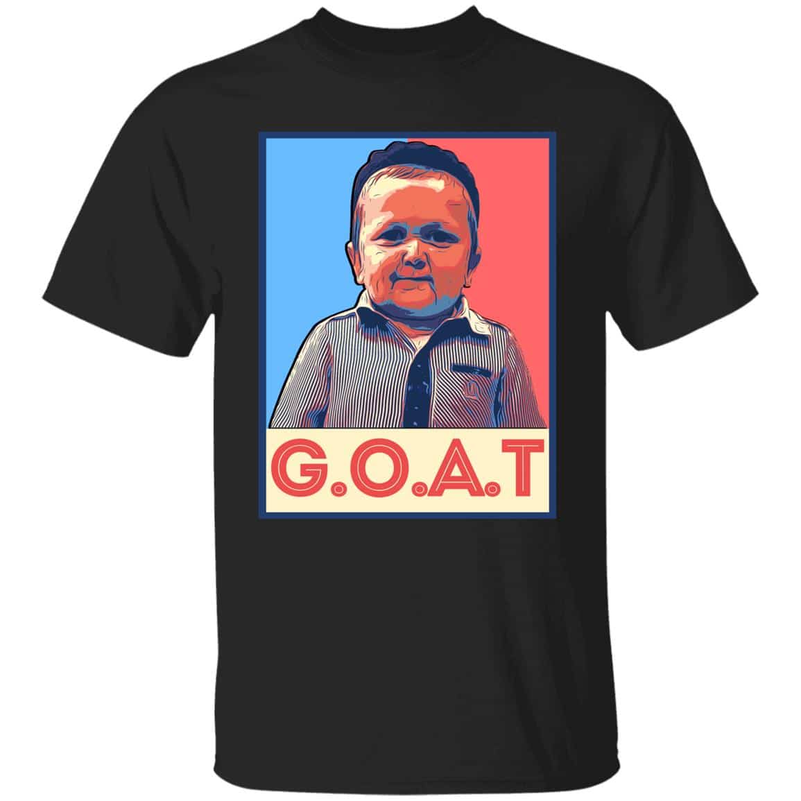GOAT MMA Hasbulla Tshirt, Black, Unisex T-Shirt GOAT MMA Hasbulla Tshirt, Black, Unisex T-Shirt