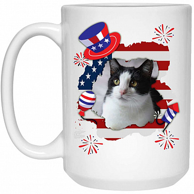 15 oz. White Mug