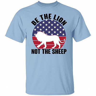 Be The Lion t, Light Blue, Unisex T-Shirt