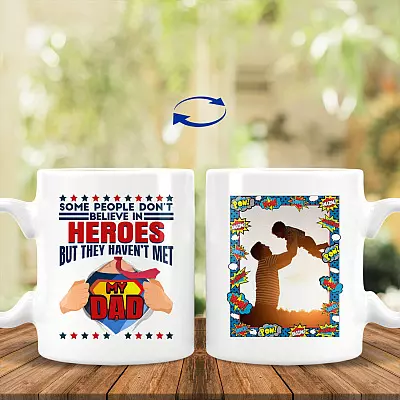 Personalized Customized Photo Some People, White, 11 oz. White Mug