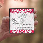 Pinky Promise I Will Always Be There For You Love Knot Necklace - Friendship Distance Gifts