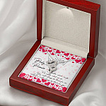 Pinky Promise I Will Always Be There For You Double Hearts Necklace - Friendship Distance Gifts copy