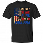 Whisky Steak Gun Tshirt, Black, Unisex T-Shirt Whisky Steak Gun Tshirt, Black, Unisex T-Shirt