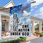 2O. One Nation House Flag Mockup 3