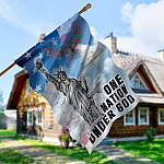 2O. One Nation House Flag Mockup 5