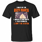 3 Rules Of The Ruck March BreT-Shirt, Black, Unisex T-Shirt