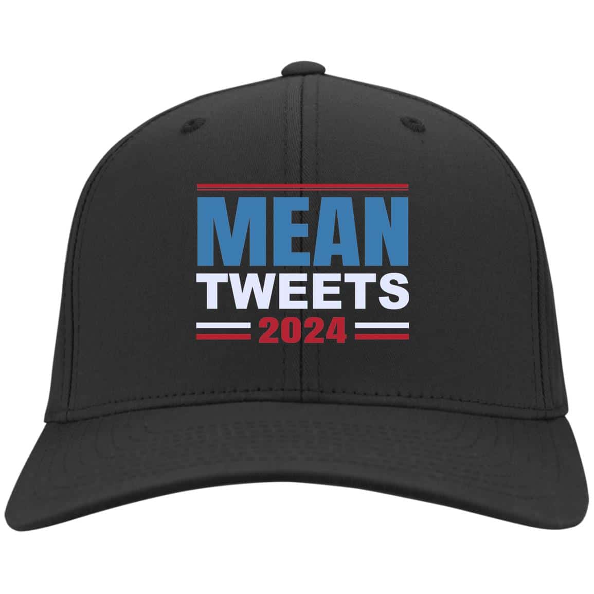 Funny Political Trump Supporter, Black, Twill Cap