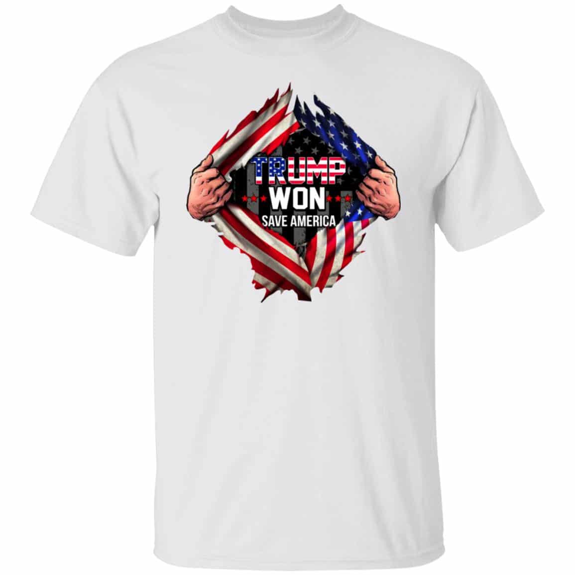 save america shirt, White, Unisex T-Shirt