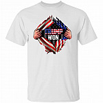 trump won shirt, White, Unisex T-Shirt