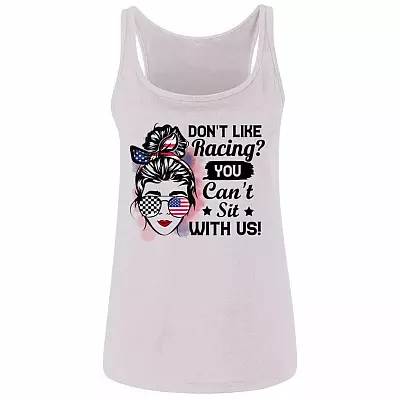 Mail racing, White, Ladies Tank Top