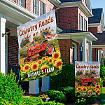 6UT. Country Road (Sample Design) Garden & House Mockup 2