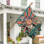 5KT. Suck it, England 1776 copy House Flag Mockup 7